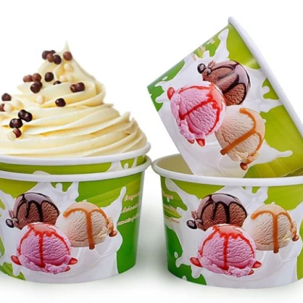 Tô giấy trắng 36oz (1080ml)- Có khay 2 tầng